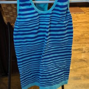Athleta Light Blue Top With built In Bra